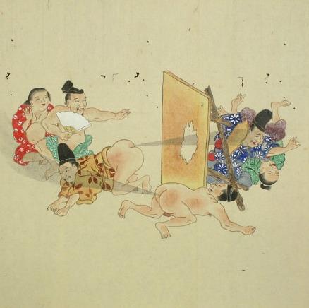 古日本的奇特嗜好？屁合戦絵巻