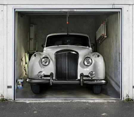 超炫3D車庫貼紙 讓你家瞬間成為熱門景點！