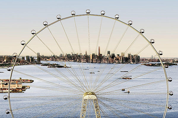 紐約將建全世界最高摩天輪 The New York Wheel