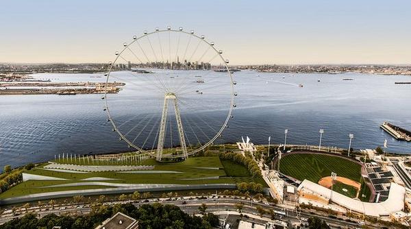 紐約將建全世界最高摩天輪 The New York Wheel