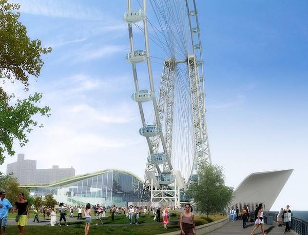 紐約將建全世界最高摩天輪 The New York Wheel
