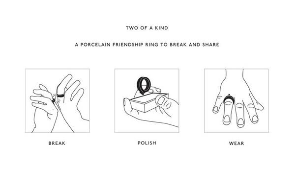 一人一半感情不會散？絕無僅有的情侶對戒！