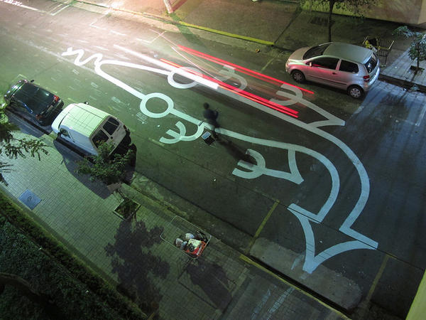 巴西聖保羅街頭塗鴉，巨型動物貼近人心！