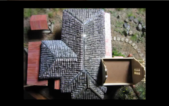 迷你版並沒有比較好蓋，花兩年半完成的龍貓別墅模型！