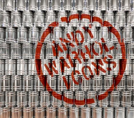 在購物中心搭建的安迪沃荷展