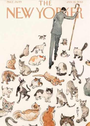 創刊以來始終以插畫為封面視覺 The New Yorker
