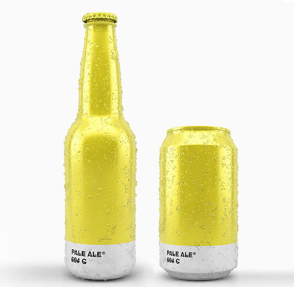 眼睛也喝啤酒！用Pantone色票顯示啤酒色