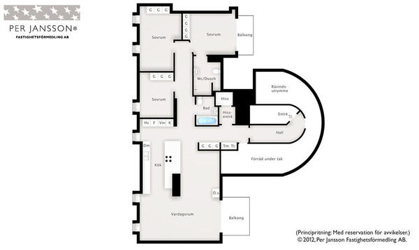 糖果般的北歐式公寓Vasastan Apartment