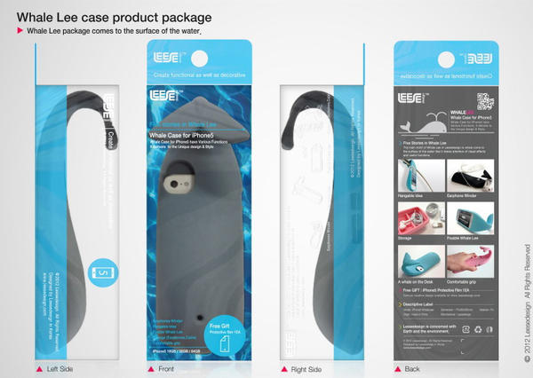 大就是美！鯨魚造型 iPhone5 保護殼