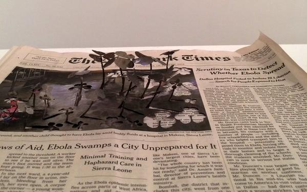 購物紙袋中的爛漫星夜,簡單卻美麗的紙藝作品