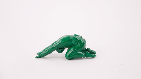 地方的士兵們需要 NAMASTE!綠色小兵瑜珈模型Yoga Joes