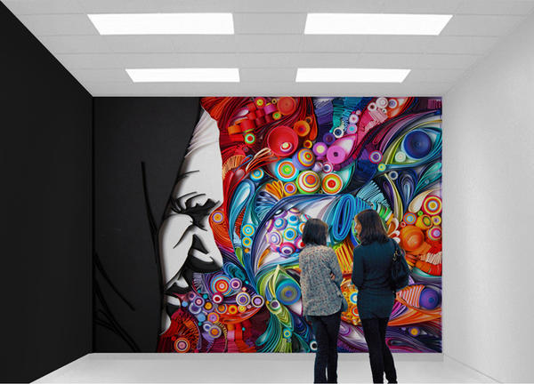 可繽紛、可認真的捲紙藝術