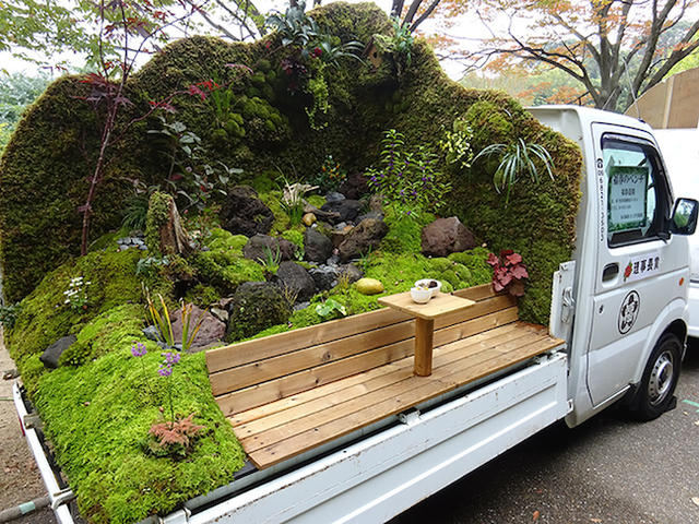 日本職人的移動庭院 卡車上也能盡情創作玩園藝 大人物