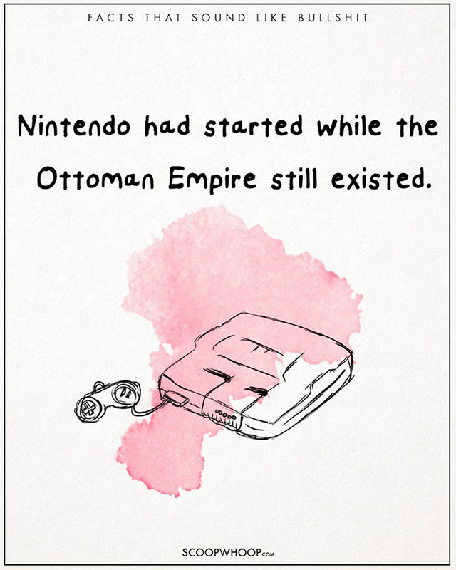 原來有這種事！22 個聽起來很扯的有趣事實