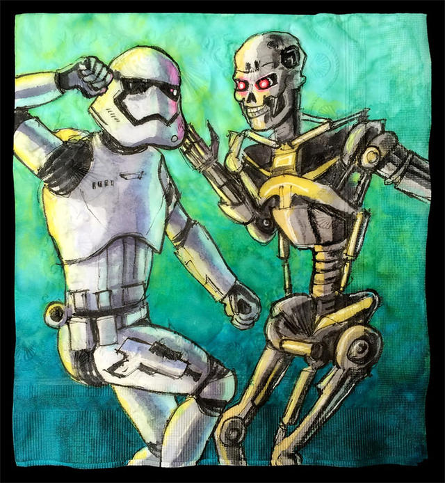 要完勝鄰居媽媽，從惡搞兒子的午餐餐巾紙開始！