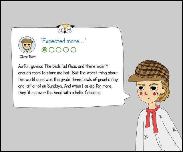 穿越時空愛上網？如果文學人物用現代科技偷呷步