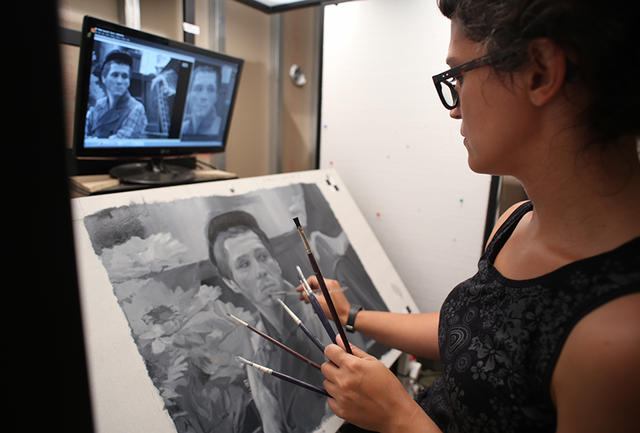 深邃迷人的回眸!以梵谷筆觸繪製的動畫電影《梵谷:星夜之謎》