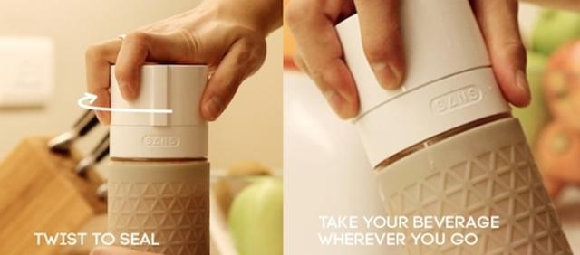 你幫果汁抗氧化，果汁幫你抗氧化－保留最新鮮果汁風味的「SANS Bottle」