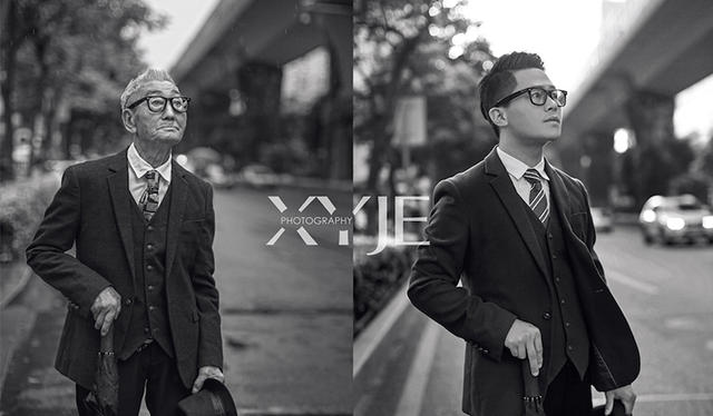 用時尚的方式刻劃真摯祖孫情 85歲農夫變身亞洲時尚老爺子!