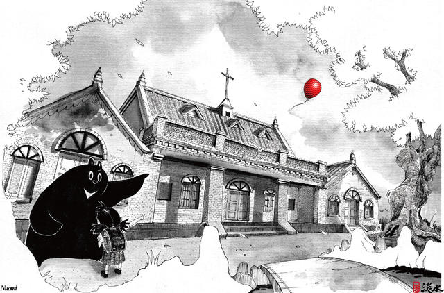 【設計大人物】Nuomi 的插畫旅行地圖---淡水