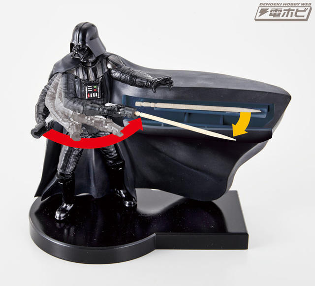 享受使喚黑武士的快感，超酷 Darth Vader 造型牙籤盒