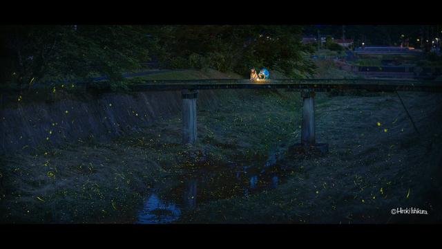 迷幻如電影場景,攝影師與女兒的螢火蟲夏夜紀實