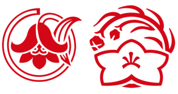 日本花卉結合姓名，製作出獨一無二的個人私章