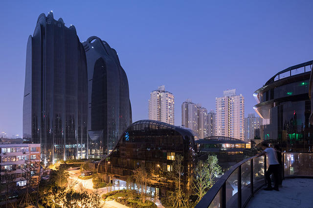 濃烈渾厚的墨跡為靈感，MAD事務所打造中國山水畫風格建築