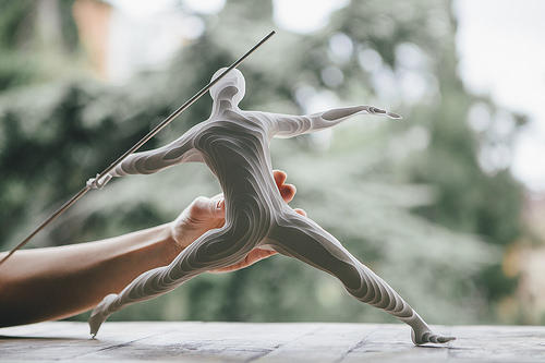 紙糊的奧林匹克運動員,毫不減損的力與美能量