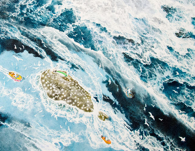 喚名重生，日本藝術家以3.5年時光悉心繪製巨幅創作