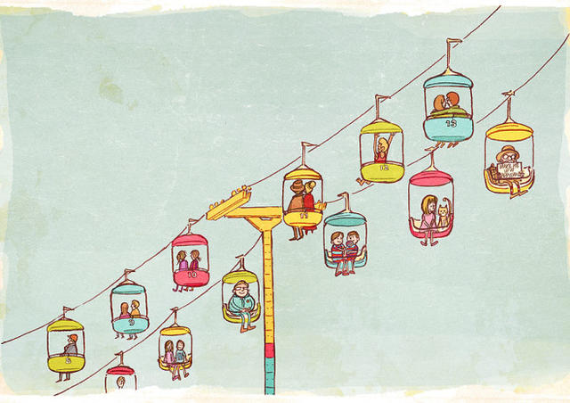 將這本繪本獻給正在尋找幸福的你