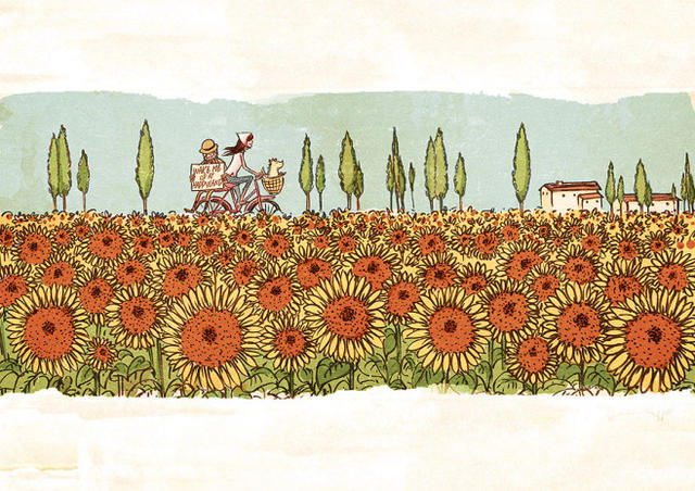 將這本繪本獻給正在尋找幸福的你