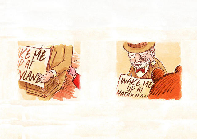 將這本繪本獻給正在尋找幸福的你