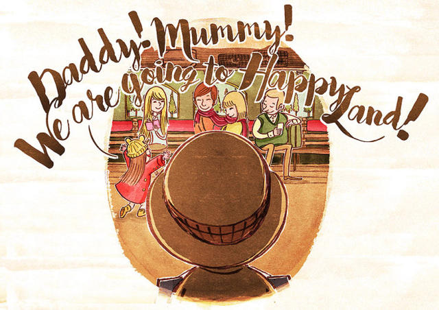 將這本繪本獻給正在尋找幸福的你