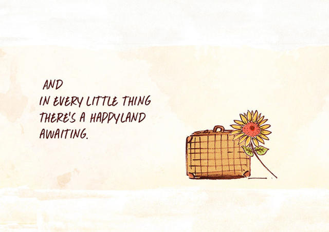 將這本繪本獻給正在尋找幸福的你