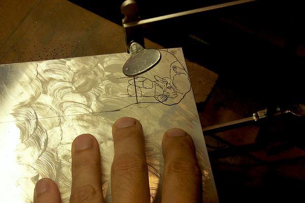 手工之美，義大利全手工雕刻金屬書籤