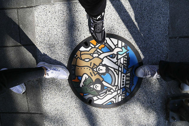 臺北蓋水 中正紀念堂人孔蓋