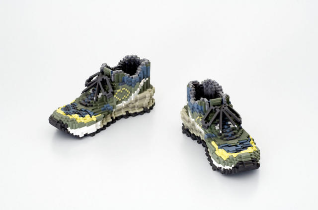 來一碗像素炸蝦飯！日本藝術家増田敏也套上低像素濾鏡的立體陶瓷創作