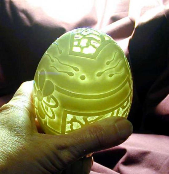 歎為觀止，如夢似幻的蛋殼雕塑！