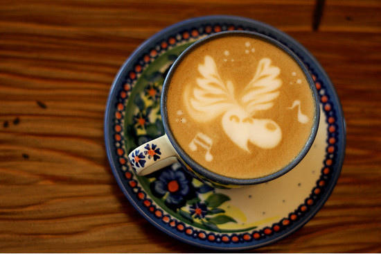 太提神了！泡咖啡還是畫咖啡？