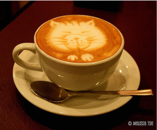 太提神了！泡咖啡還是畫咖啡？