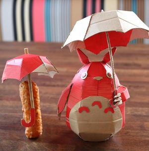 陪龍貓一起撐傘！Arby's 速食店的社群奇招