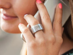 時光流動於指間！Ring Clock 是戒指也是手錶