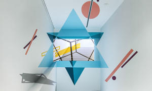 眼見真的為憑？輕飄飄的立體幾何壁畫