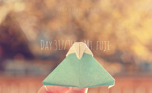 一整年摺紙不停歇，366天有366種想像力