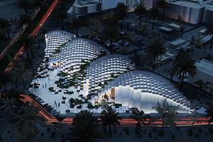 建築也要數位化！中東阿曼最新像素餐廳浮現地球表面