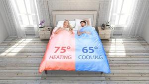會自動鋪床還能加熱降溫的「智慧控溫棉被 SMARTDUVET BREEZE」