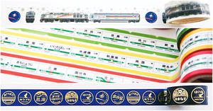 日本電車魅力新發現！TRAINIART 鐵道主題紙膠帶上市！