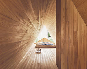 由全民參與、建築師打造的設計感 Airbnb！「吉野杉之家」結合奈良林業在世界發光！