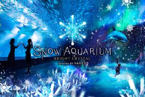 品川水族館變身冰雪世界！超夢幻的日本「SNOW AQUARIUM」展